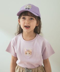 ANY KIDS オーガビッツアニマルサガラ刺繍Ｔシャツ