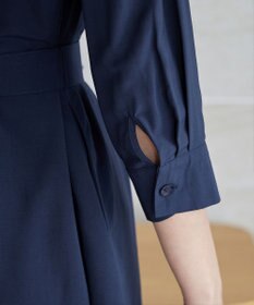 Tiaclasse L 【3way】ピンタックシャツワンピース