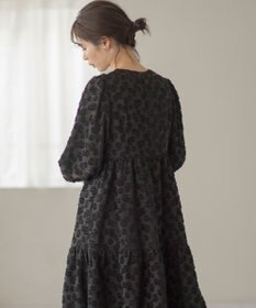 組曲 S カットジャカードティアードワンピース