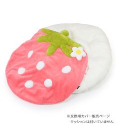 PET PARADISE ネット店限定 ペットパラダイス 春いちご クッションカバー ｌ用