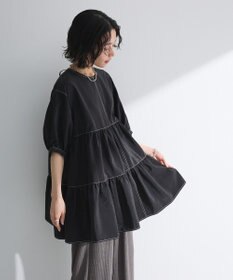 Green Parks ・ＥＬＥＮＣＡＲＥ　ＤＵＥ　ティアードチュニック