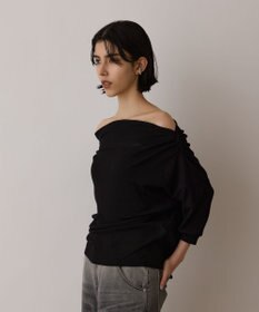 GRACE CONTINENTAL ドレープカットトップ