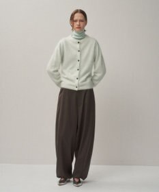 ATON ROYAL CASHMERE FUR | クルーネックカーディガン