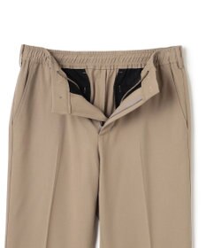 JOSEPH HOMME 新素材・新型【洗える/ストレッチ/ウエストゴム仕様】キャリーマンストレッチ ドロスト付ストレートパンツ / HOVE