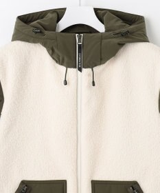 23区GOLF 今季の一押しブルゾン【洗える】【23Fondation/MEN】コンビ フーディブルゾン