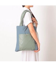 UNBILLION カシュカシュ cachecache / 合皮×ナイロンリバーシブルトート