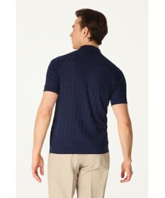 DAKS John Smedley for DAKS ハウスチェックポロシャツ