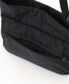 Y'SACCS はっ水ドットジャカード リサイクルレザーコンビ ショルダー