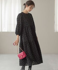 組曲 S カットジャカードティアードワンピース