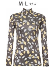 WACOAL あったかTシャツ あったかインナー アウターとしても利用可 保温性 ハイネック 10分袖 長袖 レディース CLD726 /ワコール