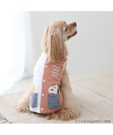 PET PARADISE スヌーピー やさしい ベスト  リバーシブル 中型犬