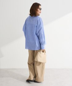 Green Parks 綿麻混シャツ