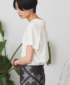 AMERICAN HOLIC フレンチスリーブスキッパールーズニットプルオーバー