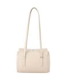 YECCA VECCA フェイクレザーミニボストンバッグ