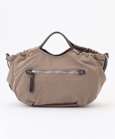 LA BAGAGERIE 【MONICA】サイドギャザー2WAYトートバッグ Sサイズ