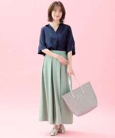 ANY 【吸水速乾/イージーケア/UVカット/接触冷感】さらさらDRYスカーチョ