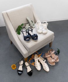 TOCCA CUSHION RIBBON SANDALS サンダル