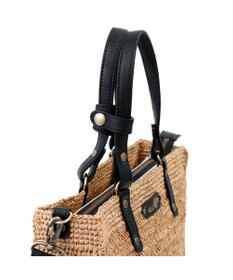 IBIZA ラフィア　2WAYバッグ