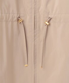 J.PRESS LADIES L 【洗える・撥水】マイクロタフタ ノーカラー ロング コート