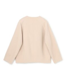 BEIGE， 【WEB限定】PAYSON / ウールリバーノーカラーショートコート