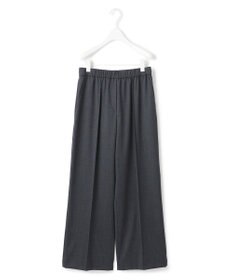 ICB 【洗える】Ｔ/Wブロード ワイドストレートパンツ