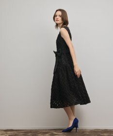 GRACE CONTINENTAL コード刺繍ワンピース