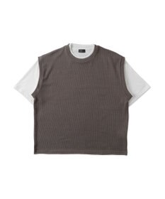 WEGO フェイクレイヤードベストT（S）