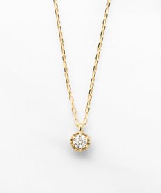 TOCCA 【WEB限定】FLORA K10 DIAMOND NECKLACE K10 ダイヤモンド ネックレス