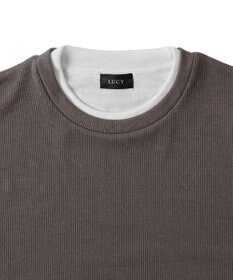 WEGO フェイクレイヤードベストT（S）