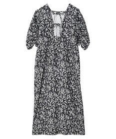 Green Parks ・ＲＡＹ　ＣＡＳＳＩＮ　フラワーｐｔナローワンピース