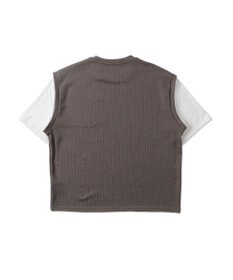 WEGO フェイクレイヤードベストT（S）