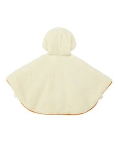 MIKI HOUSE HOT BISCUITS 裏ボアフリース リバーシブル総柄マントギフトセット【BOX付き】