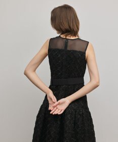 GRACE CONTINENTAL コード刺繍ワンピース