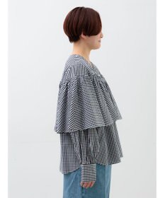 Te chichi ビッグフリルブラウス