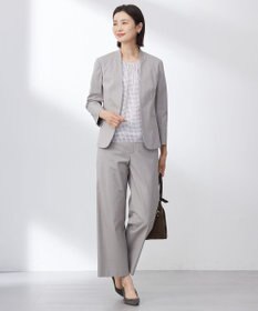 J.PRESS LADIES L 【洗える】スクエアープリント カットソー