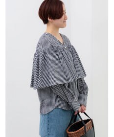 Te chichi ビッグフリルブラウス