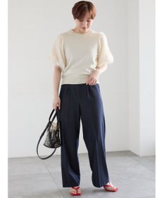 Te chichi シャギーバルーンスリーブニット