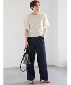 Te chichi シャギーバルーンスリーブニット