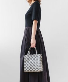 TOCCA CHECKER CLOVER EMBROIDERY MINI ミニバッグ