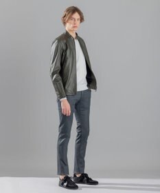 JOSEPH HOMME 【新色追加】ライトラムナッパレザー　シングルライダース