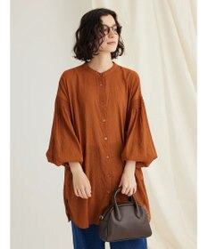 CRAFT STANDARD BOUTIQUE ウ゛ィンテージボイルソデシャーリングチュニック