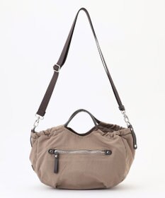 LA BAGAGERIE 【MONICA】サイドギャザー2WAYトートバッグ Sサイズ