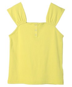 earth music&ecology リブフレンチタンクトップ