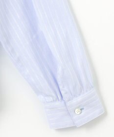 J.PRESS LADIES L 【洗える】RITZ ドビーストライプ ボウタイ ブラウス