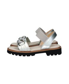 Bridget Birkin 【Bridget Birkin】キラキラチェーンアクセントサンダル