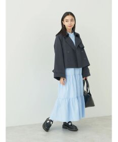 earth music&ecology ショートトレンチコート