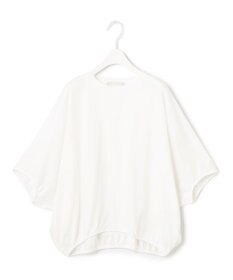 ICB L 【接触冷感・速乾・洗える】Ly.Coハイゲージ ドルマンスリーブプルオーバー