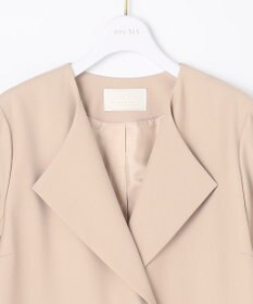 ANY SIS ノーカラーライトテロンチ コート