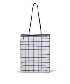 LeSportsac VERTICAL CITY TOTE/アップタウンモノチェック/ブラック