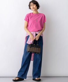 23区 【先行予約】レーヨンポリエステルストレッチ プルオーバー ニット